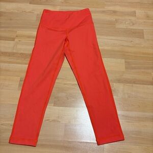 Zella Orange Crop Leggings XXS
